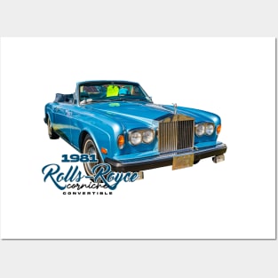 1981 Rolls-Royce Corniche Convertible Posters and Art